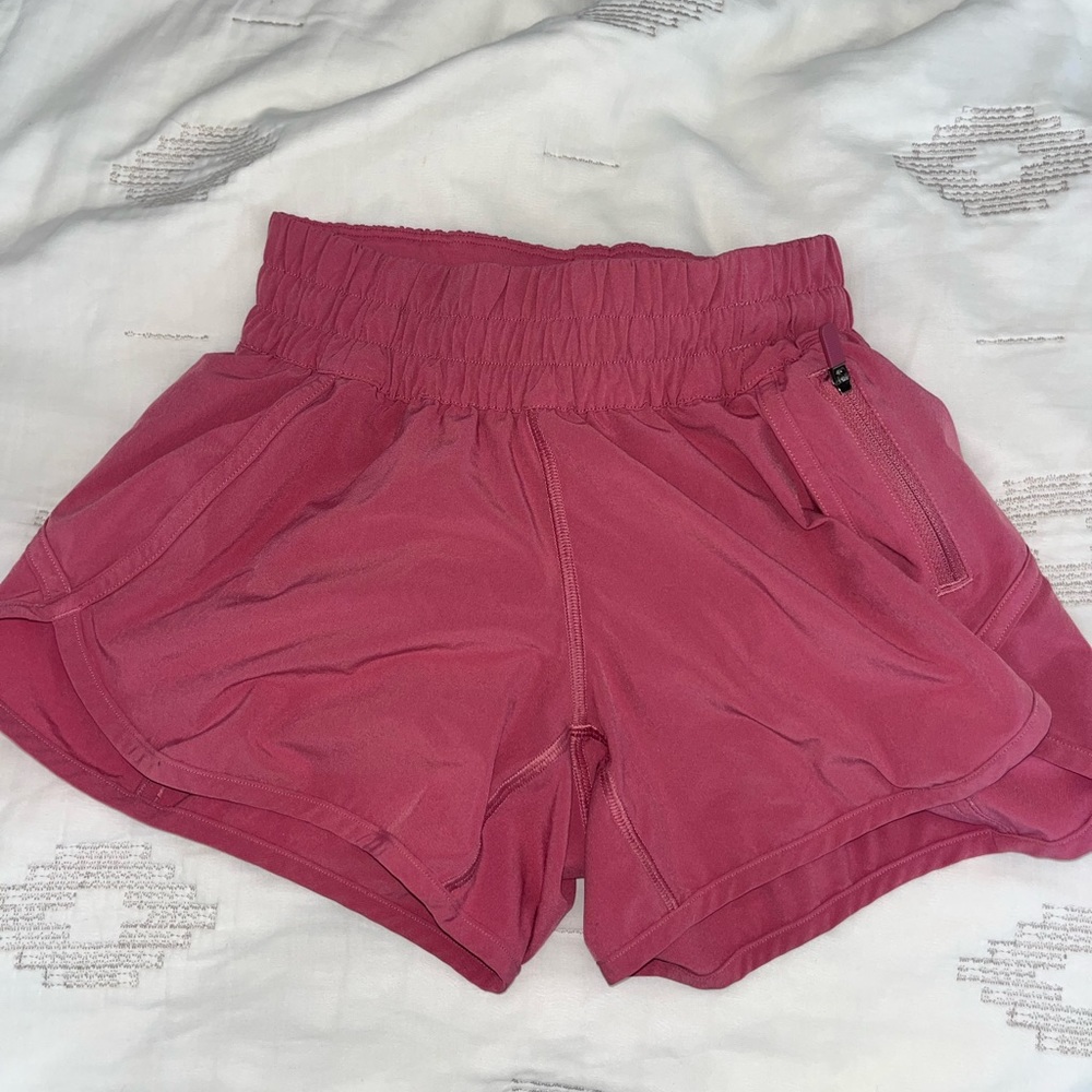 Lululemon pink shorts size 2